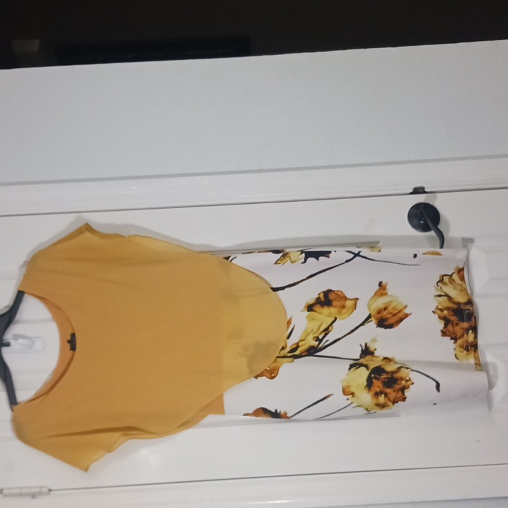 Celly K Floral Dress With Flutter Style